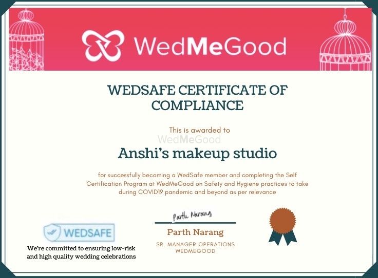 Photo From WedSafe - By Anshi's Makeup Studio