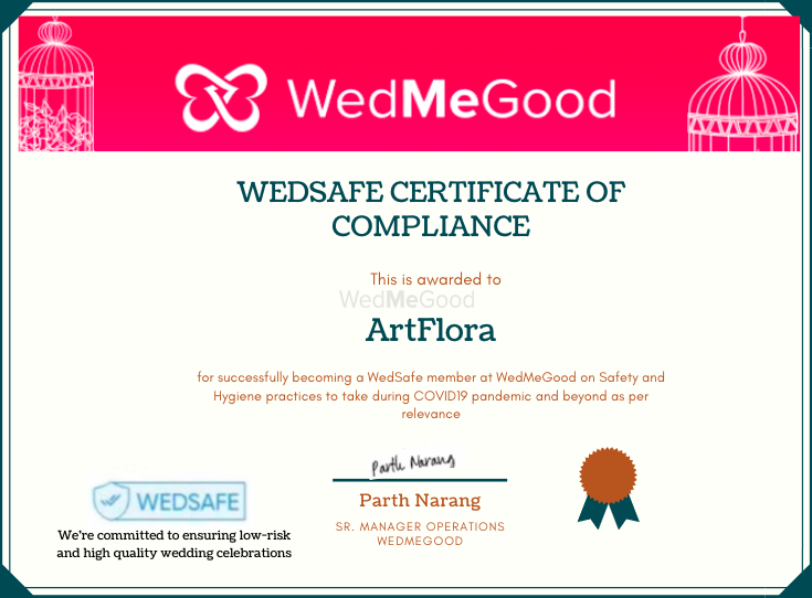 Photo From WedSafe - By ArtFlora