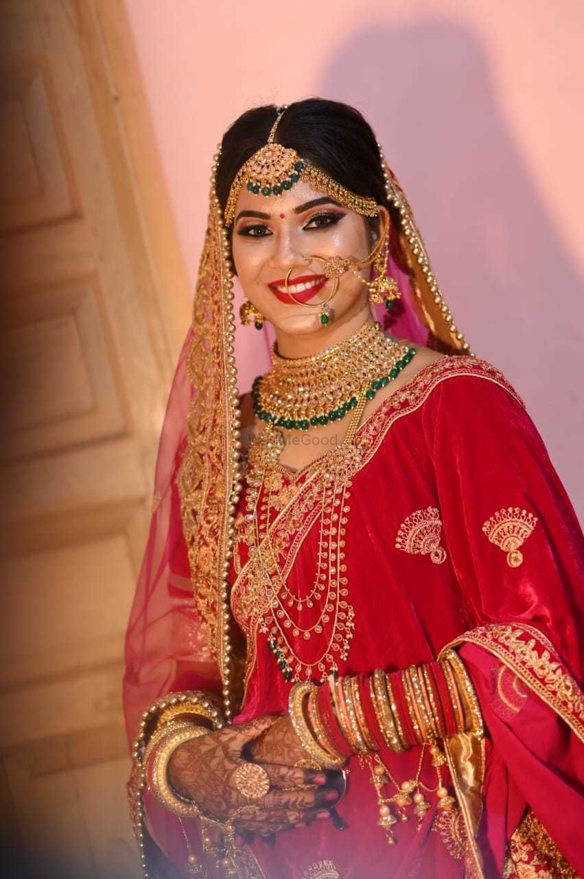 Photo From Abhilasha Singh wedding pictures - By Deep Hair and Makeup Artist