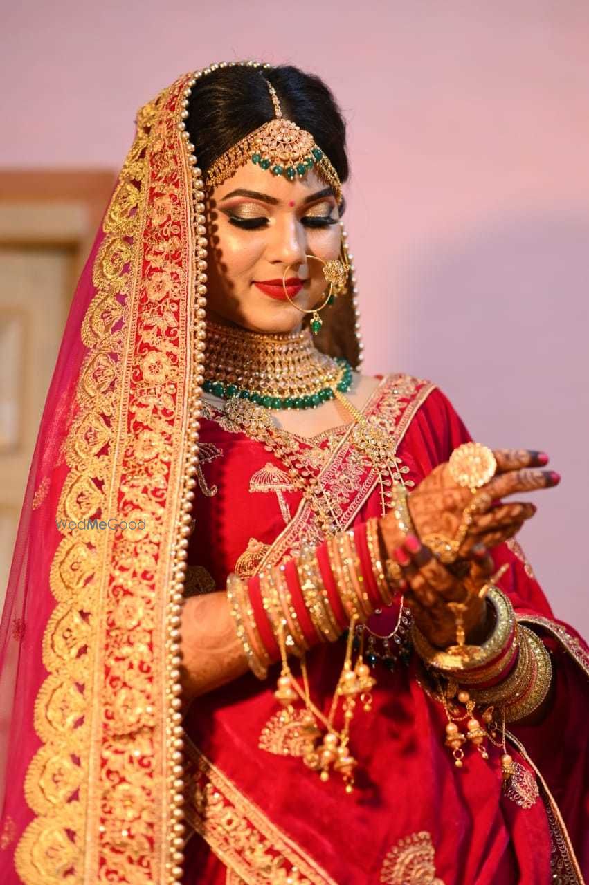 Photo From Abhilasha Singh wedding pictures - By Deep Hair and Makeup Artist