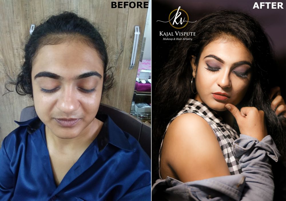 Photo From Before-After - By Kajal Vispute Makeup & Hair Artistry