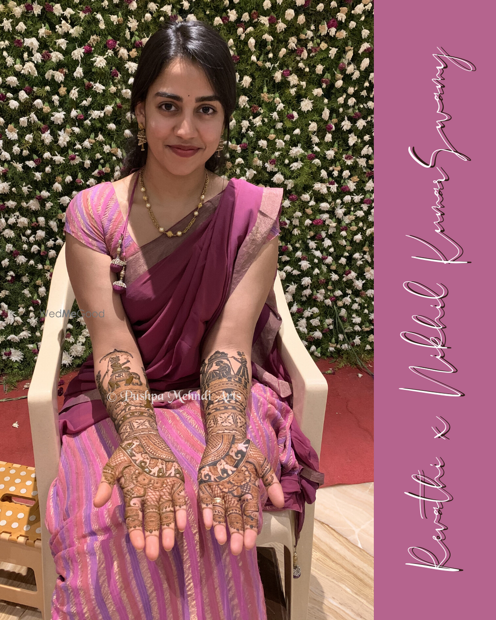 Photo From Revathi's Bridal Mehndi - By Pushpa Mehndi Arts