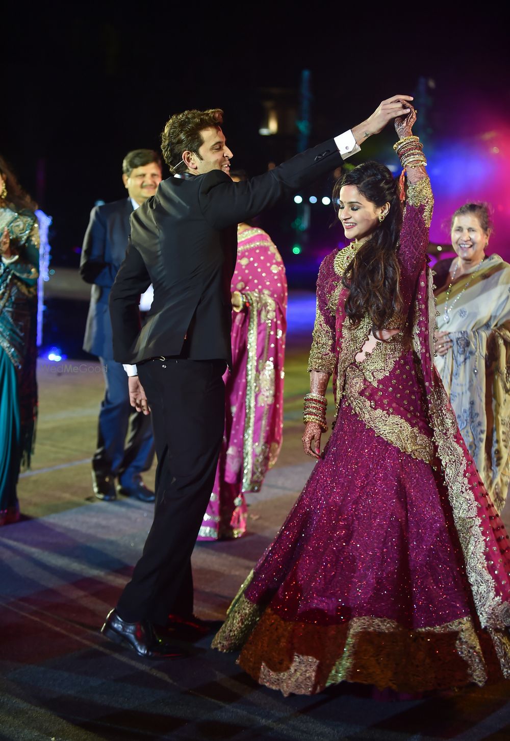 Photo of Hritik Roshan making bride dance at wedding