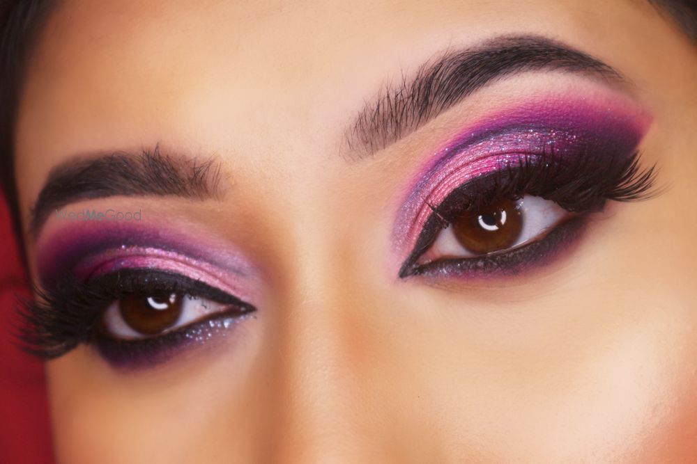 Photo From pink and black smokey eyes  - By Get Sparkled by Aenaz Khan 