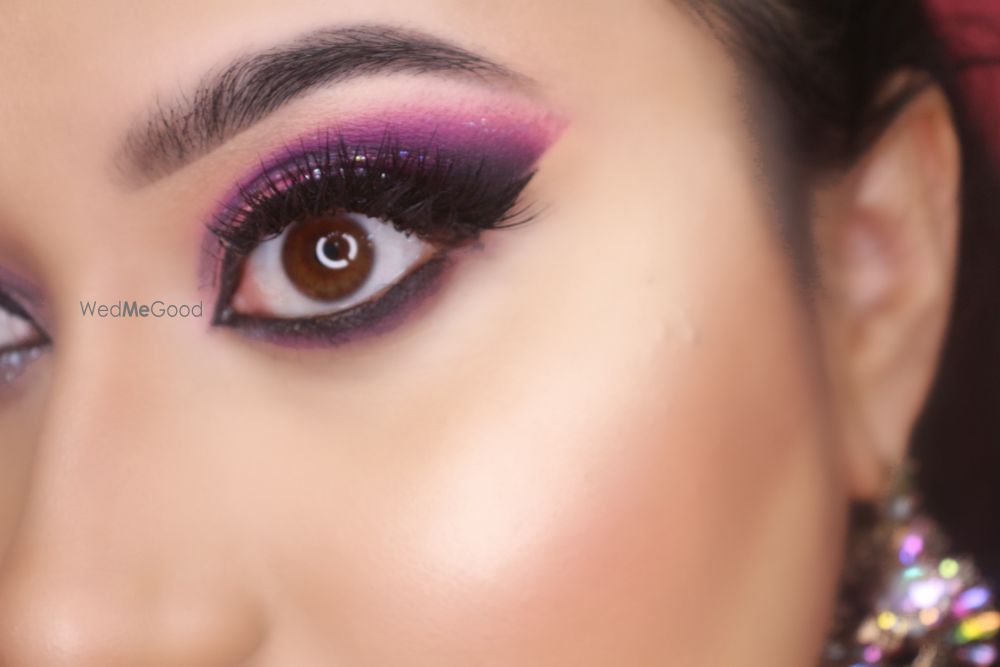 Photo From pink and black smokey eyes  - By Get Sparkled by Aenaz Khan 