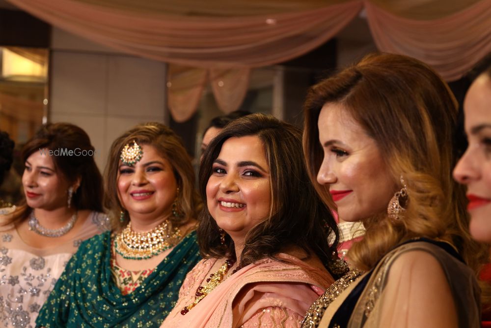 Photo From Swati’s Engagement - By Malika Gogia Makeovers