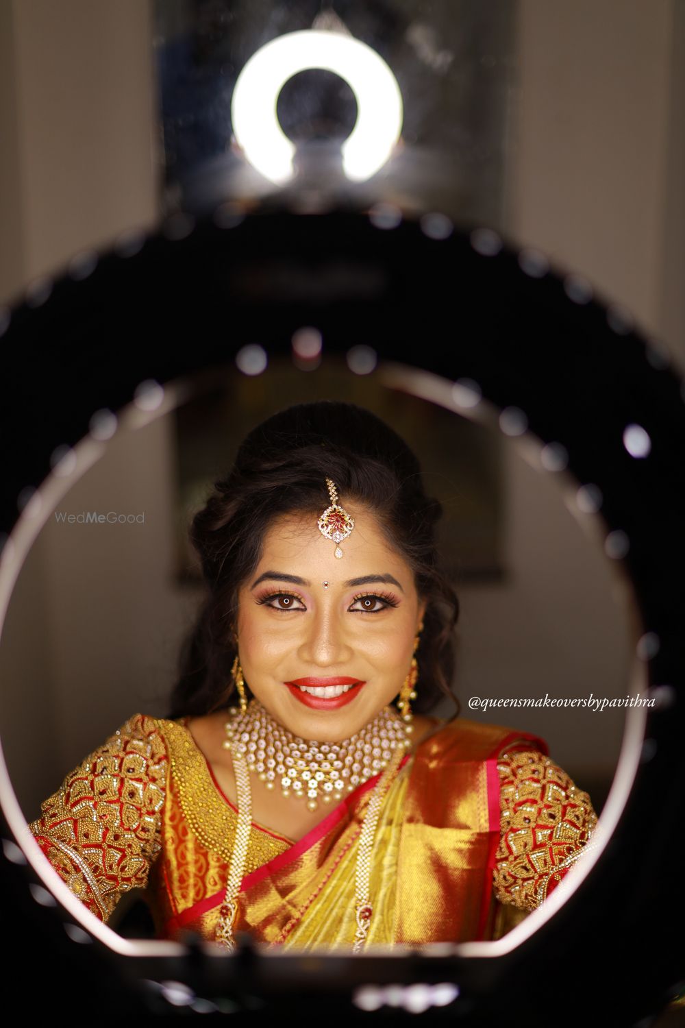 Photo From Thulasi's Reception Makeover - By Queens Makeovers by Pavithra