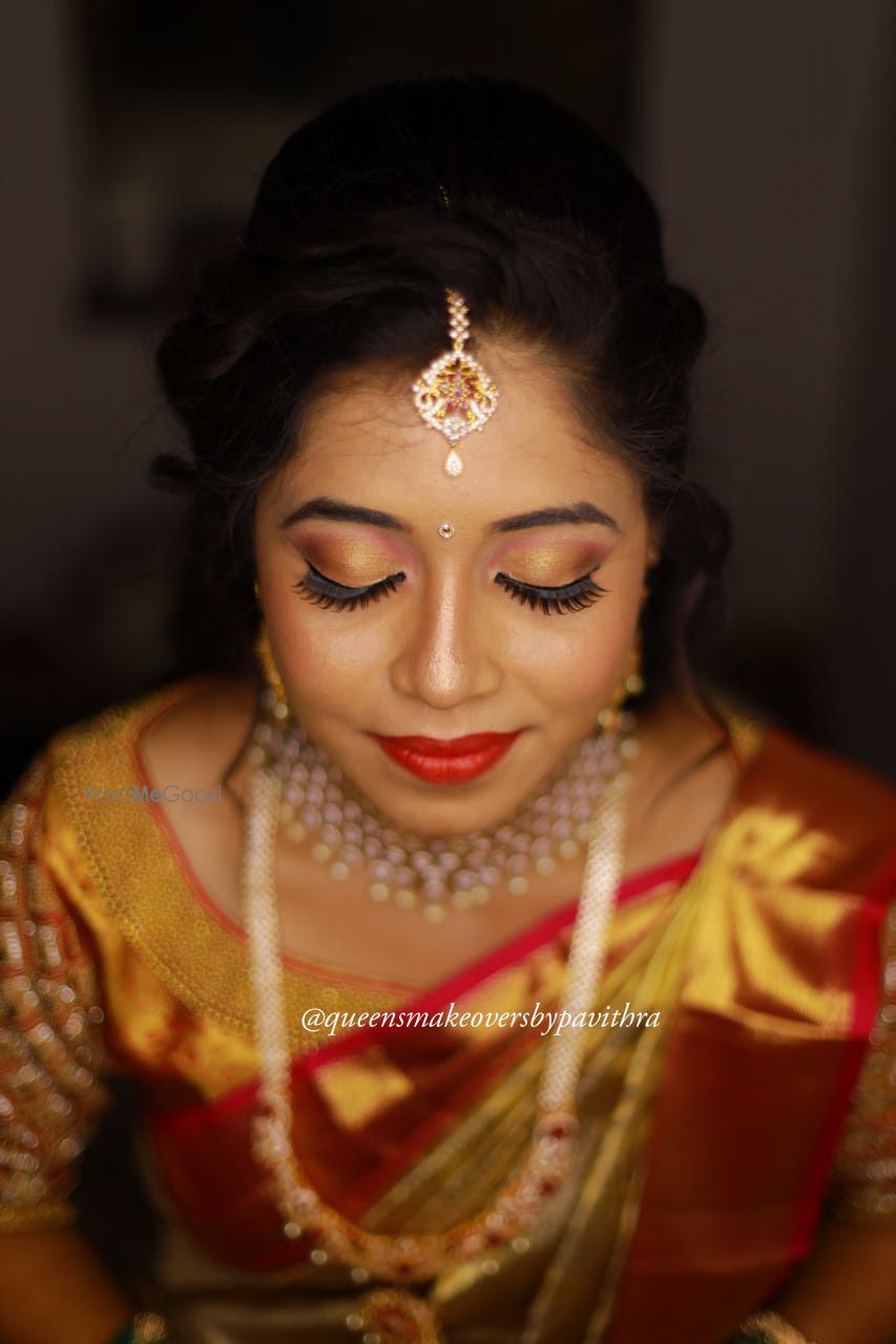 Photo From Thulasi's Reception Makeover - By Queens Makeovers by Pavithra