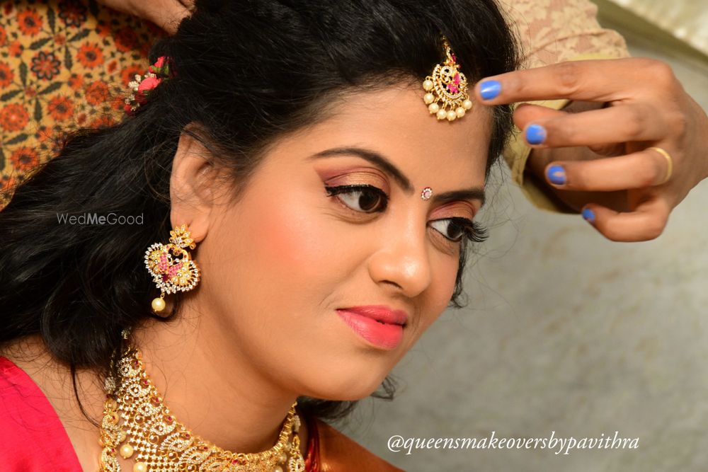 Photo From Hamsa Reception Makeover - By Queens Makeovers by Pavithra