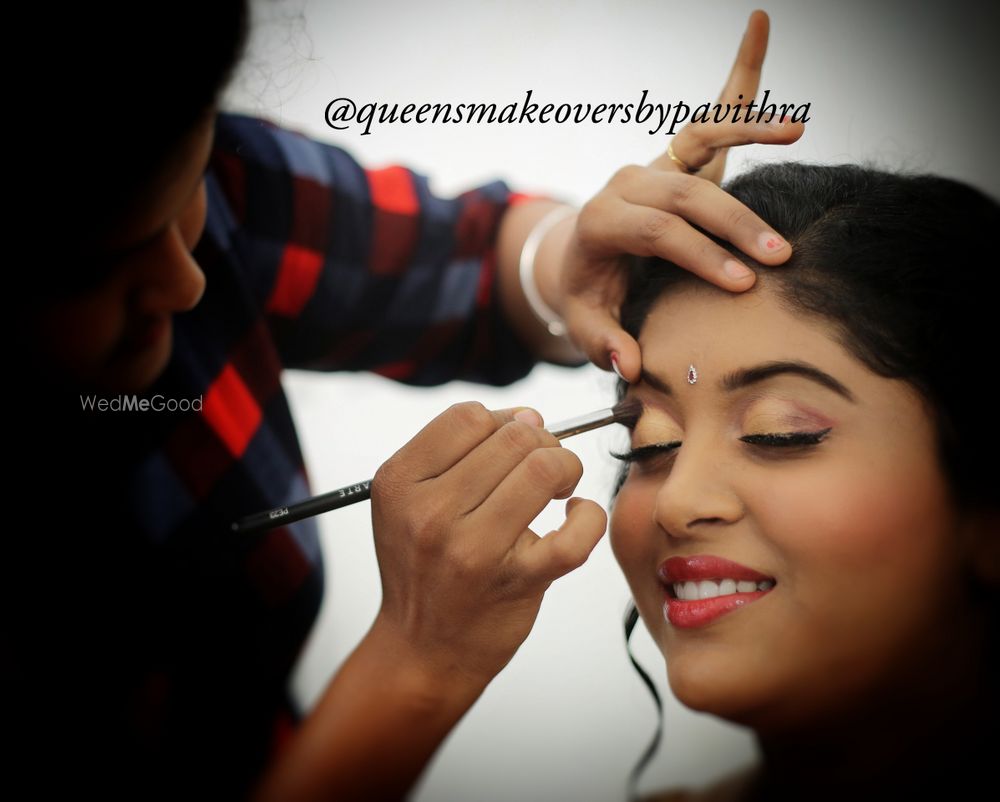 Photo From Lavanya's Reception Makeover - By Queens Makeovers by Pavithra