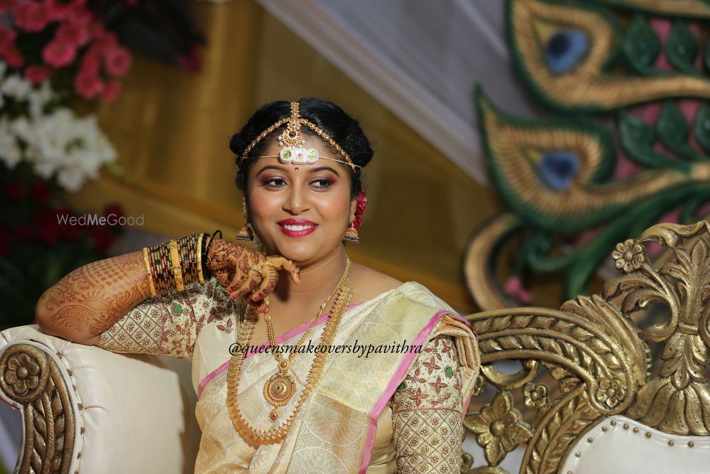 Photo From Lavanya's Muhurtham look - By Queens Makeovers by Pavithra