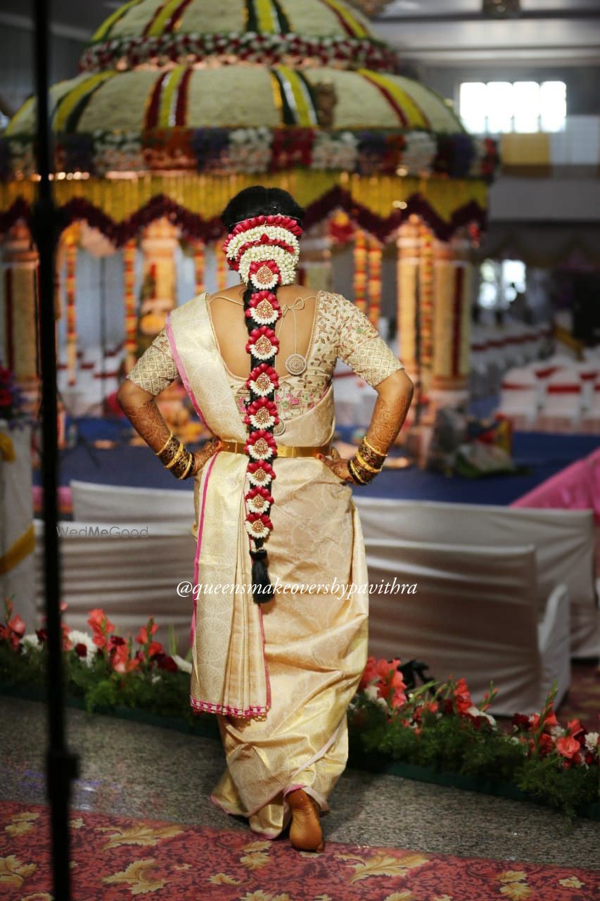 Photo From Lavanya's Muhurtham look - By Queens Makeovers by Pavithra