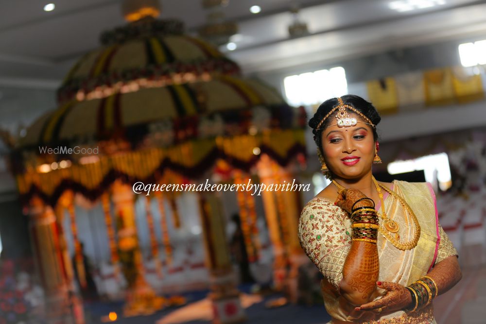 Photo From Lavanya's Muhurtham look - By Queens Makeovers by Pavithra