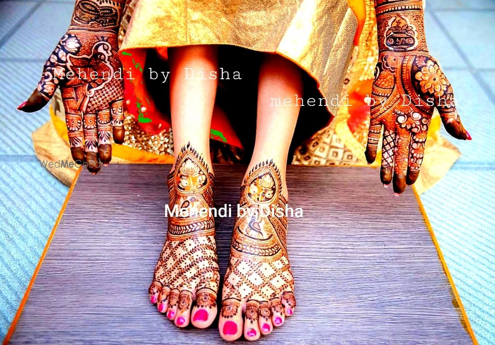 Photo From beautiful bride's - By Mehendi By Disha