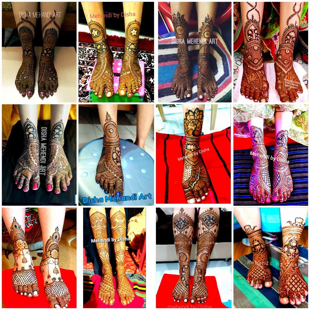 Photo From legs Mehendi collection - By Mehendi By Disha