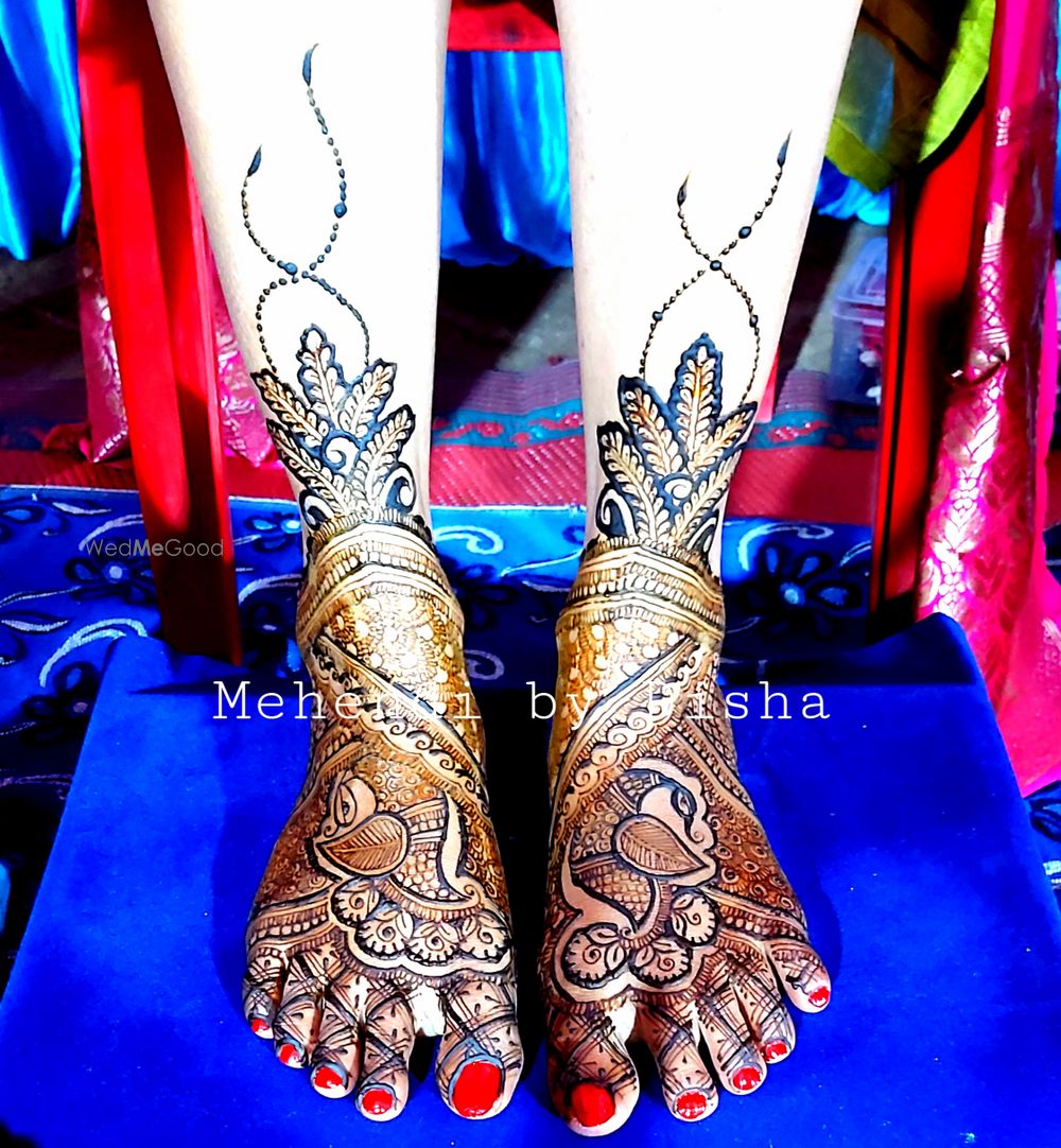 Photo From legs Mehendi collection - By Mehendi By Disha