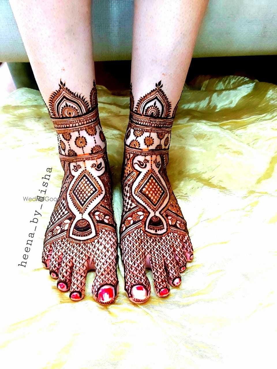 Photo From legs Mehendi collection - By Mehendi By Disha