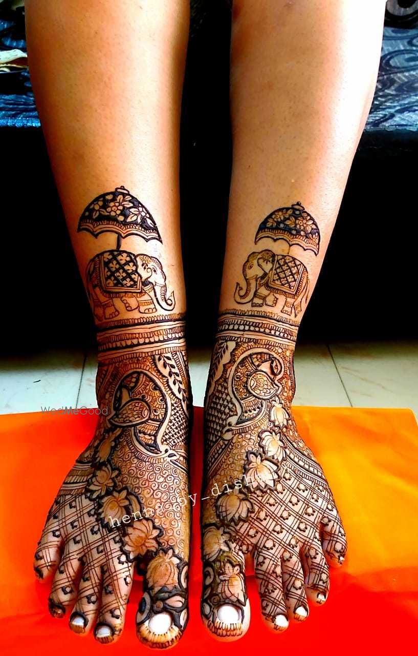 Photo From legs Mehendi collection - By Mehendi By Disha