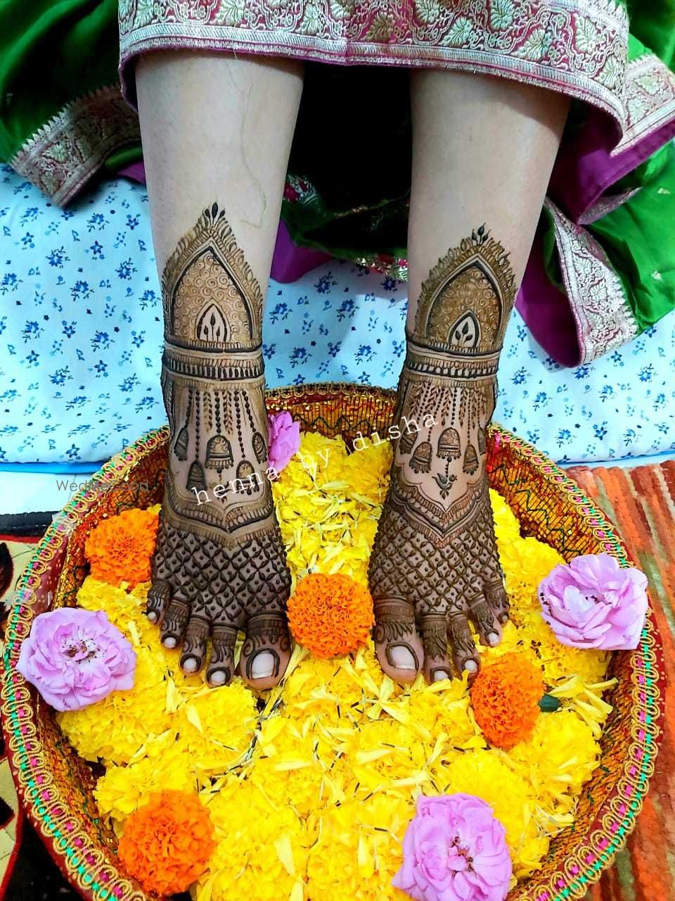 Photo From legs Mehendi collection - By Mehendi By Disha