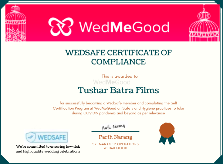 Photo From WedSafe - By Tushar Batra Films