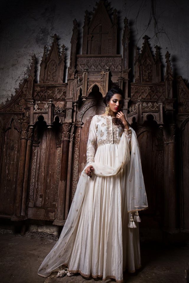 Photo From Golden Beauty - Anarkali with Lehenga bottom - By J & V Couture House