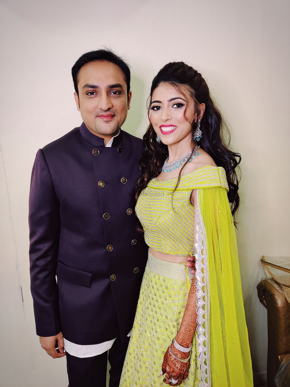 Photo From Hinanshi's Wedding , sangeet and Reception look - By Makeup by Disha Doshi