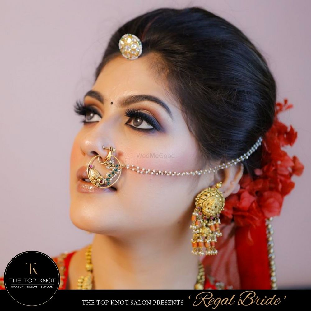 Photo From Rajasthani Royal Bride  - By The Top Knot Salon