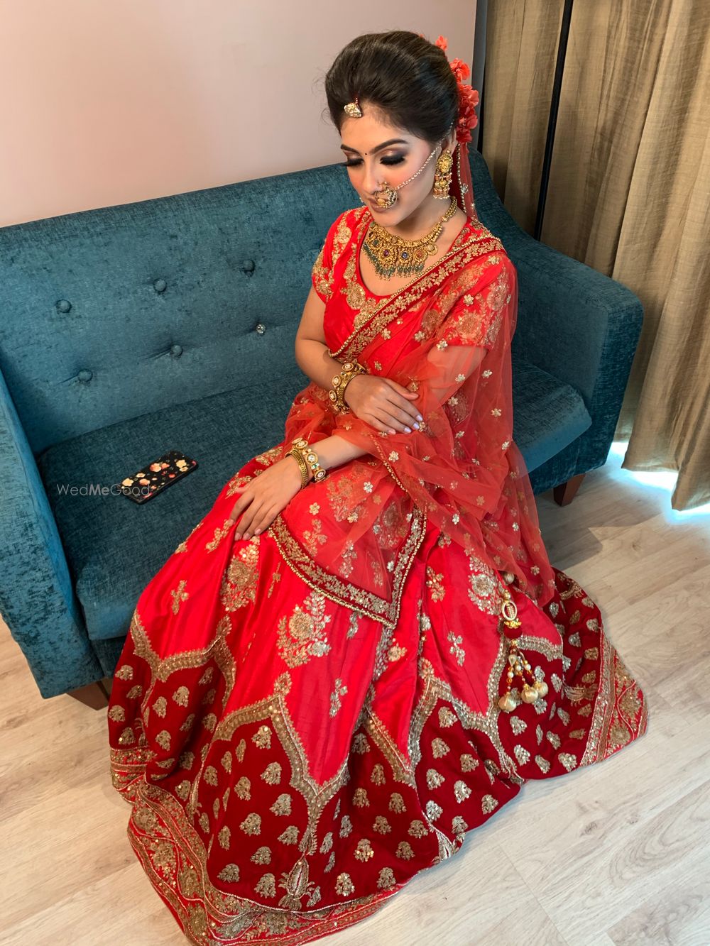 Photo From Rajasthani Royal Bride  - By The Top Knot Salon