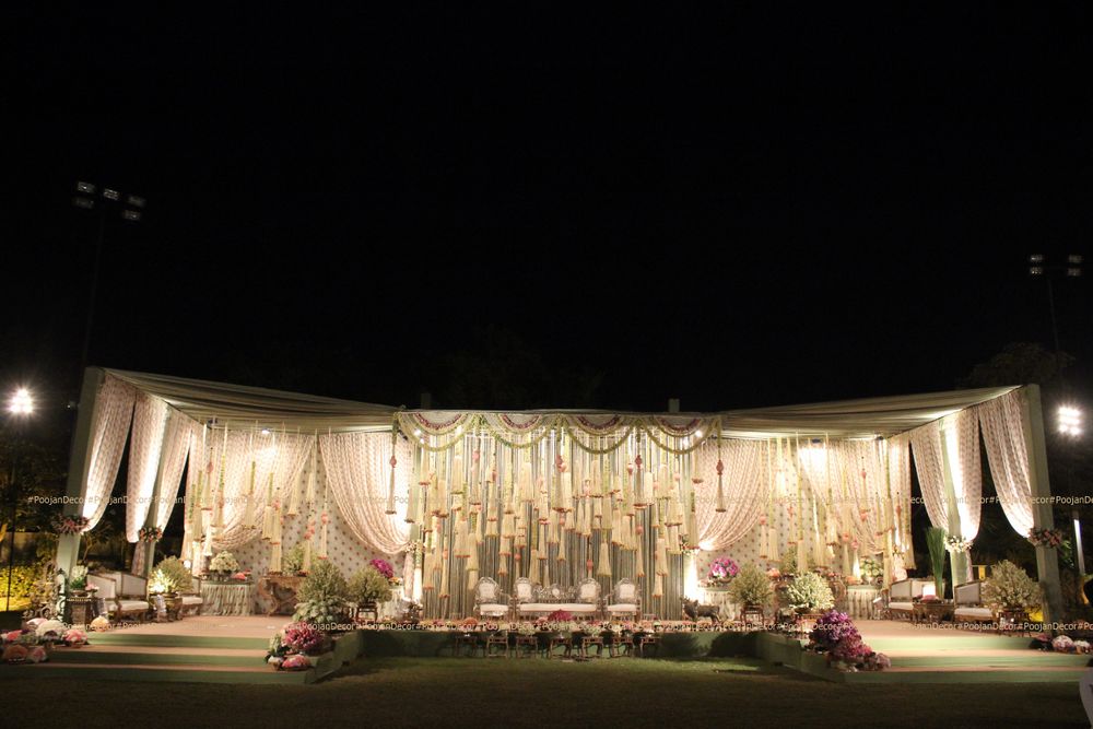 Photo From Elegant Roses and tuberoses Reception set up - By Poojan Decor