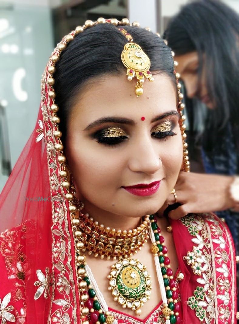 Photo From Himanshi- Classic Indian Bride - By Makeup By Sonam Chauhan