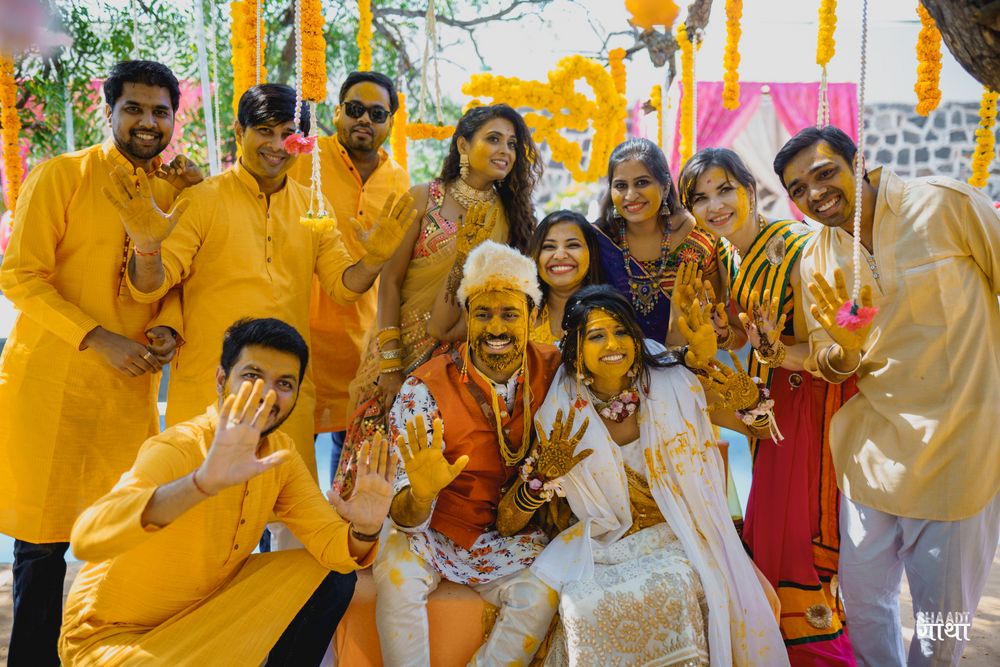 Photo From Mithila & Sachin Haldi Ceremony - By Gulmohar inc. - Bespoke Weddings