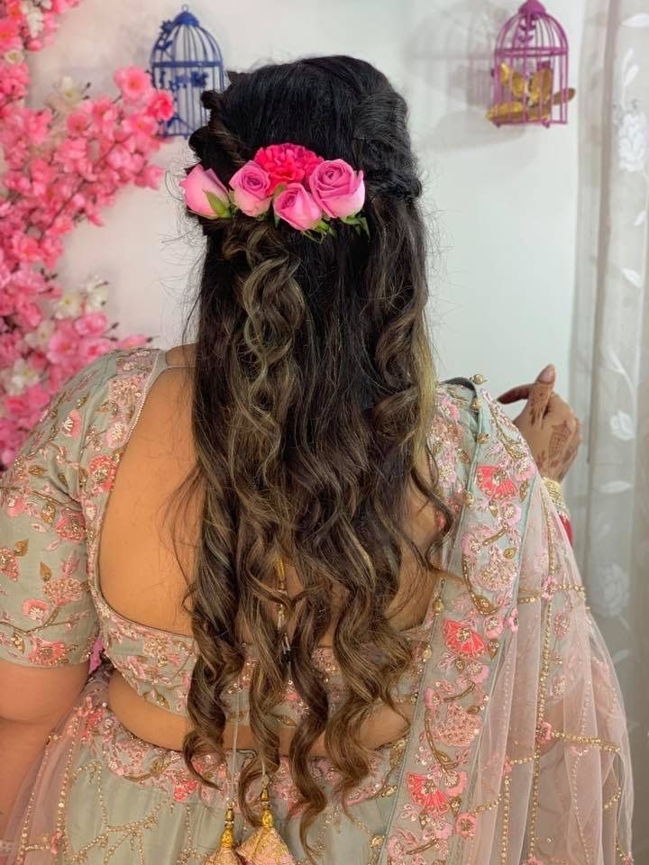 Photo From Flower Bun Designing & Advanced Hairstyling  - By Glam Up with Pooja Ayilwar Ruhela