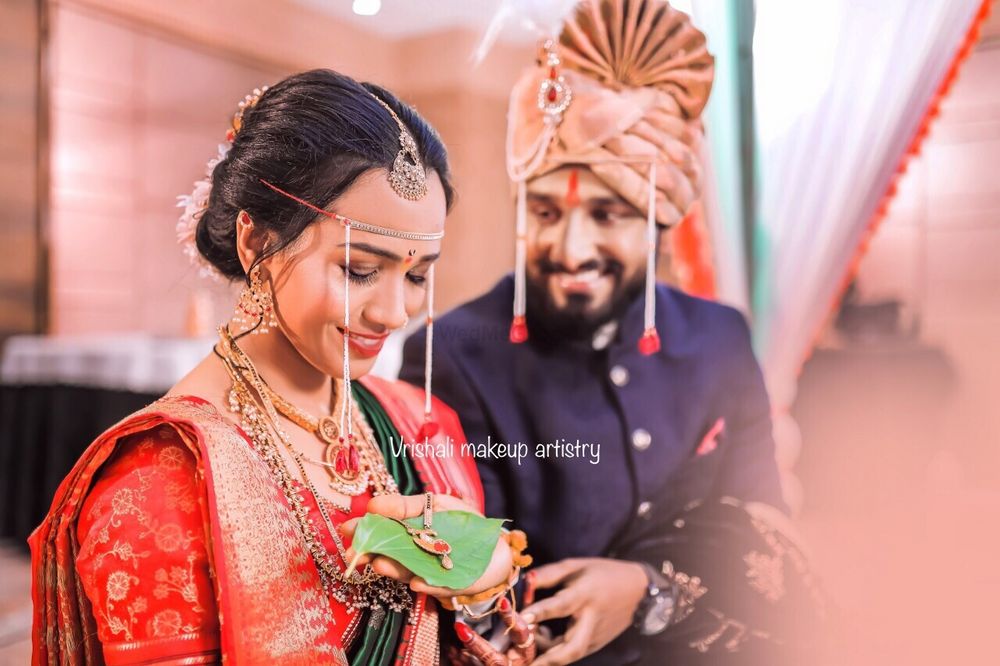 Photo From Maharashtrian wedding look - By Vrishali Makeup Artistry