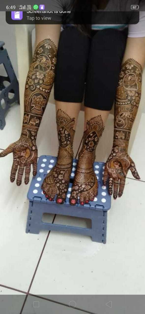 Photo From Bridal Mehndi Art - By Latest Professional Mehandi Artist