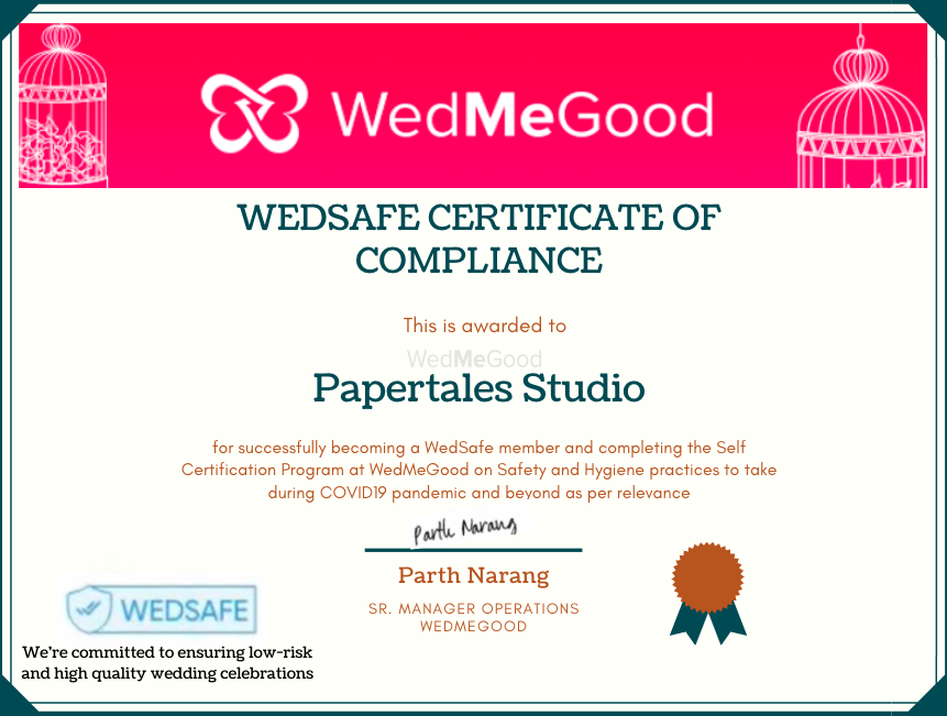 Photo From WedSafe - By Papertales Studio