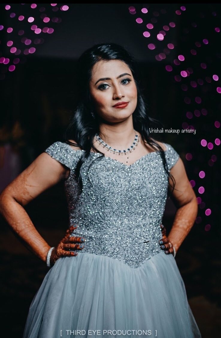 Photo From Sowmya_sangeet  look - By Vrishali Makeup Artistry