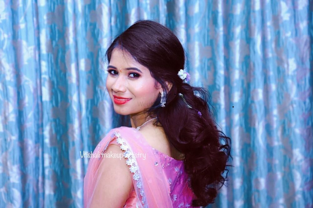 Photo From supriya_engagement look - By Vrishali Makeup Artistry