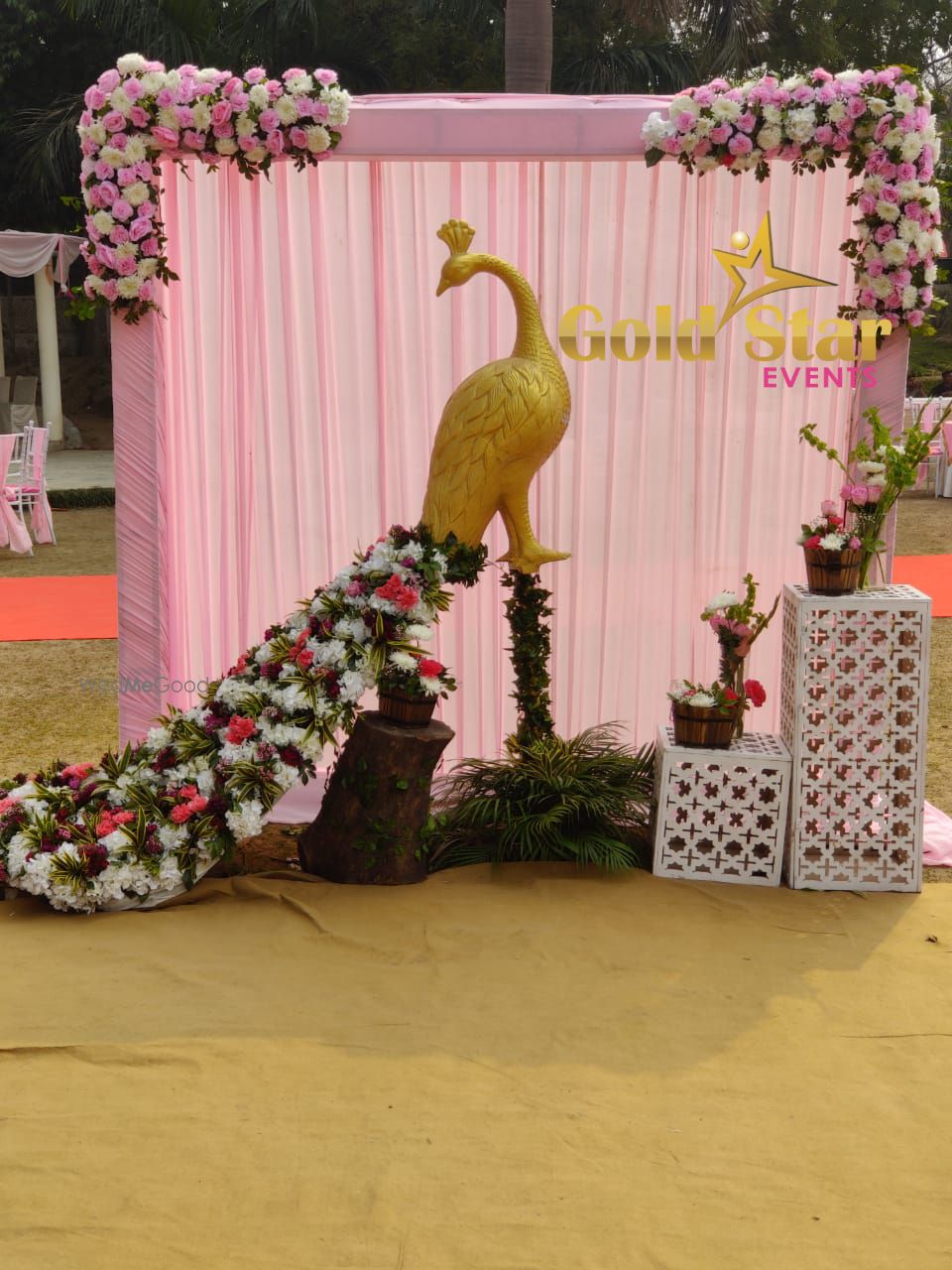 Photo From pink and peach theme decore - By Gold Star Events