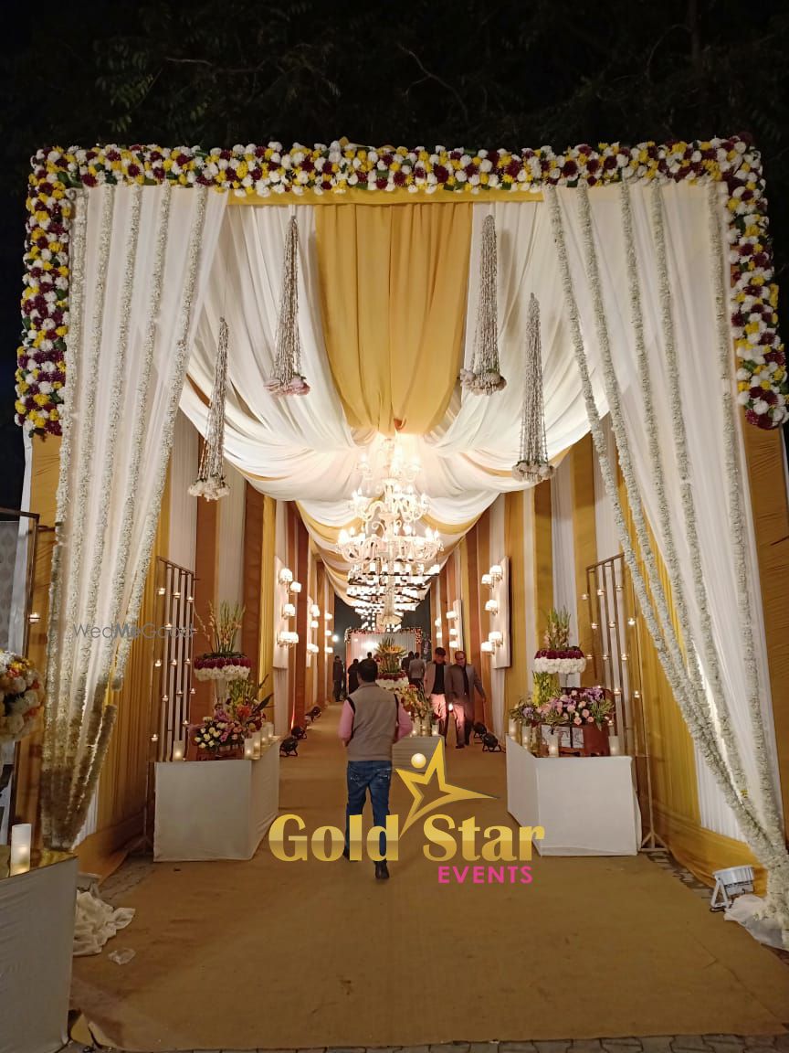 Photo From Golden & White theme - By Gold Star Events