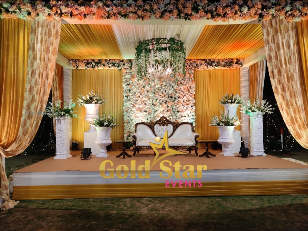 Photo From Golden & White theme - By Gold Star Events