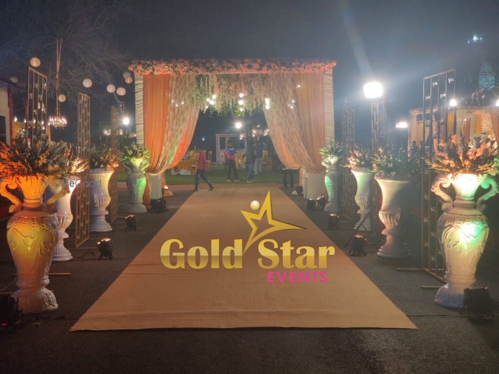 Photo From Golden & White theme - By Gold Star Events