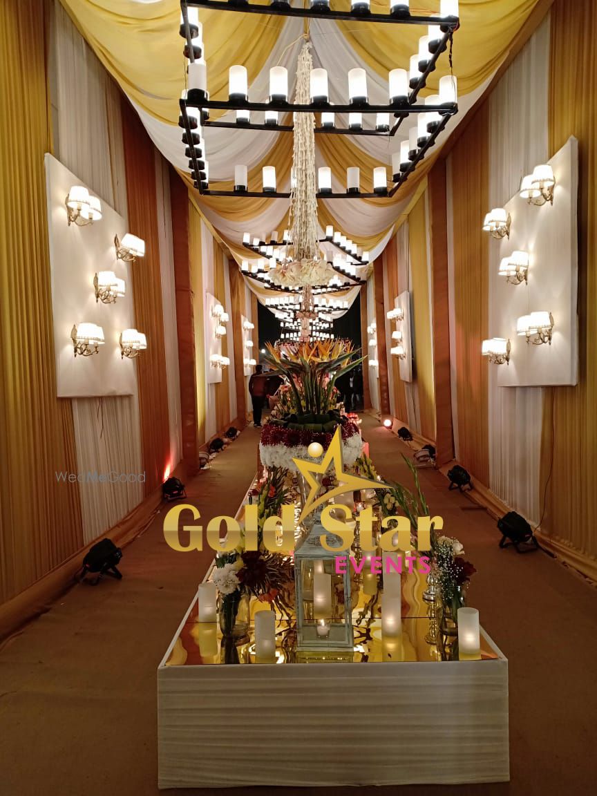 Photo From Golden & White theme - By Gold Star Events