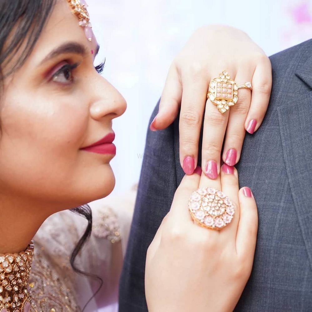 Photo From My Beautiful Engagement Bride - By Kanchan Singh Makeup Artist