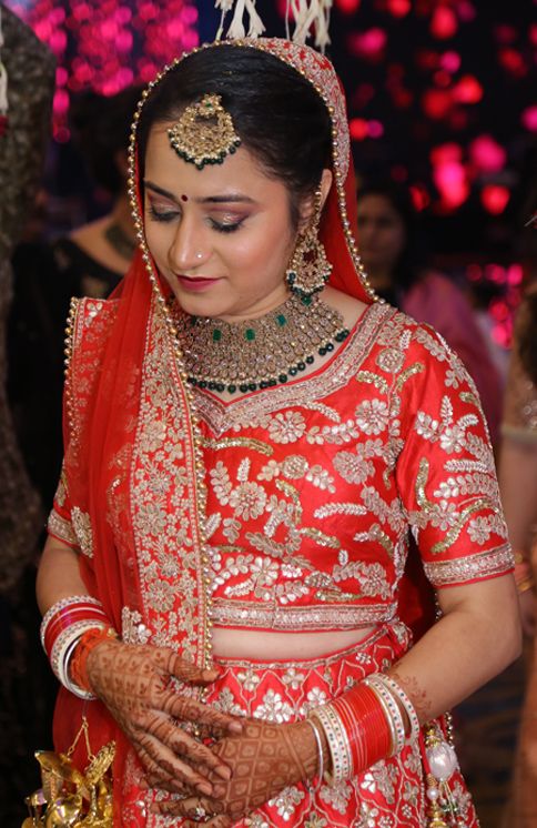 Photo From Isha weds Divye - By Vanshika Chawla Makeup Artist