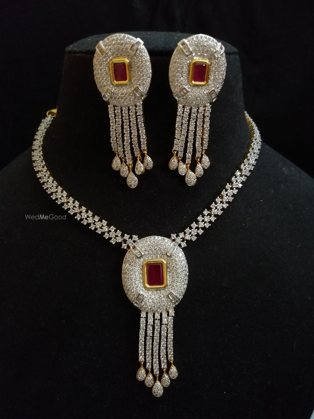 Photo From Diamond Necklace set - By Trinkets