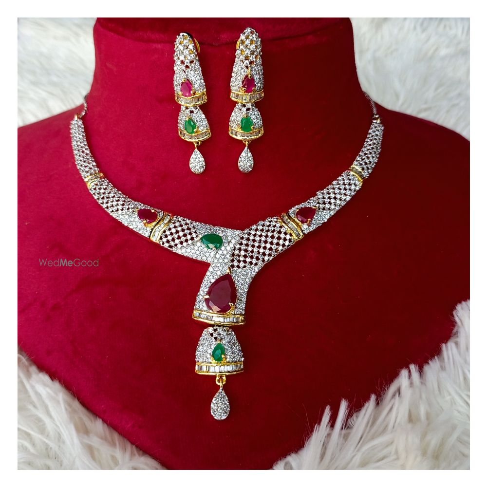 Photo From Diamond Necklace set - By Trinkets