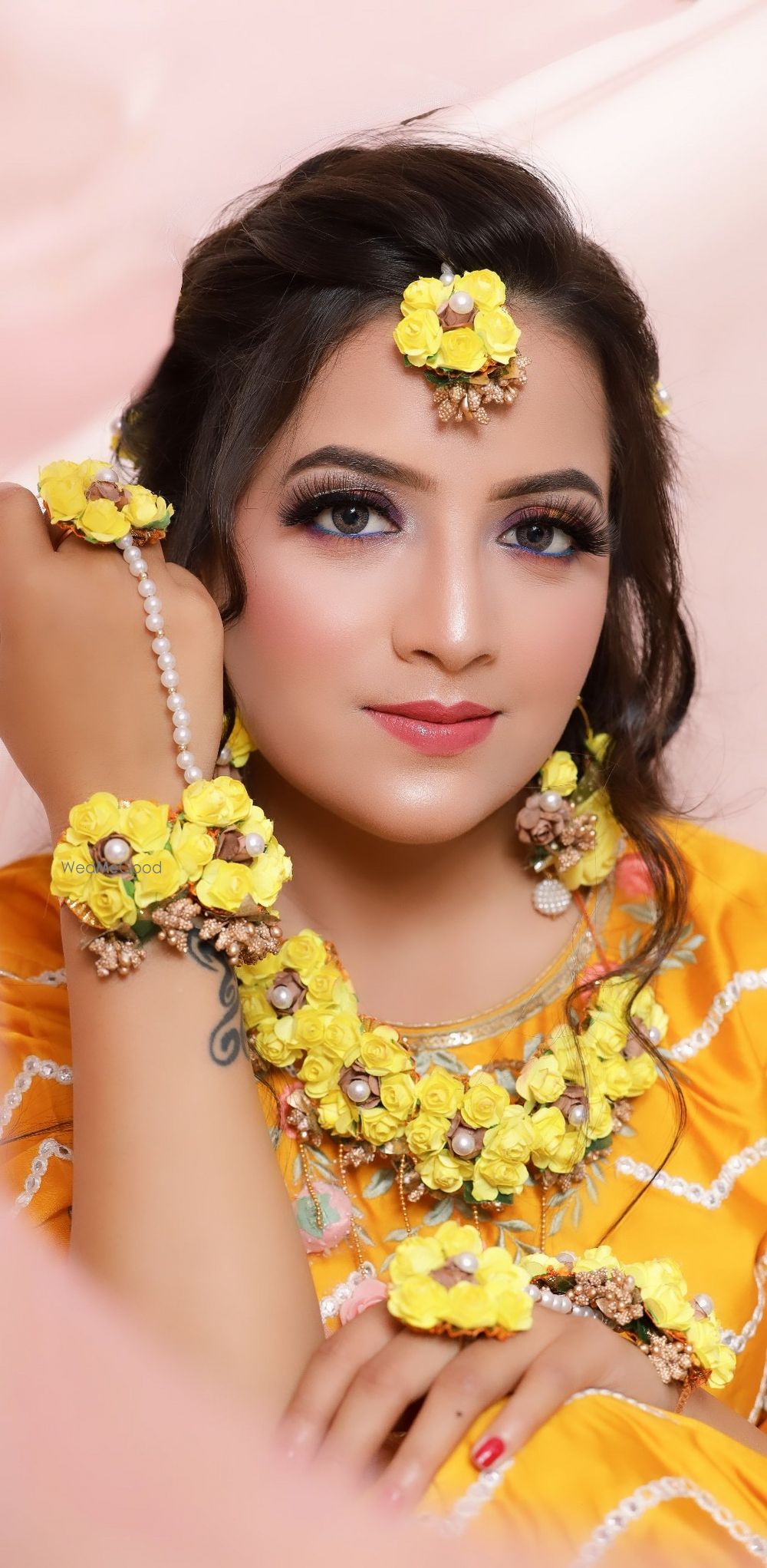 Photo From Haldi Mehndi Look Makeup - By Makeup Artistry By Sonam