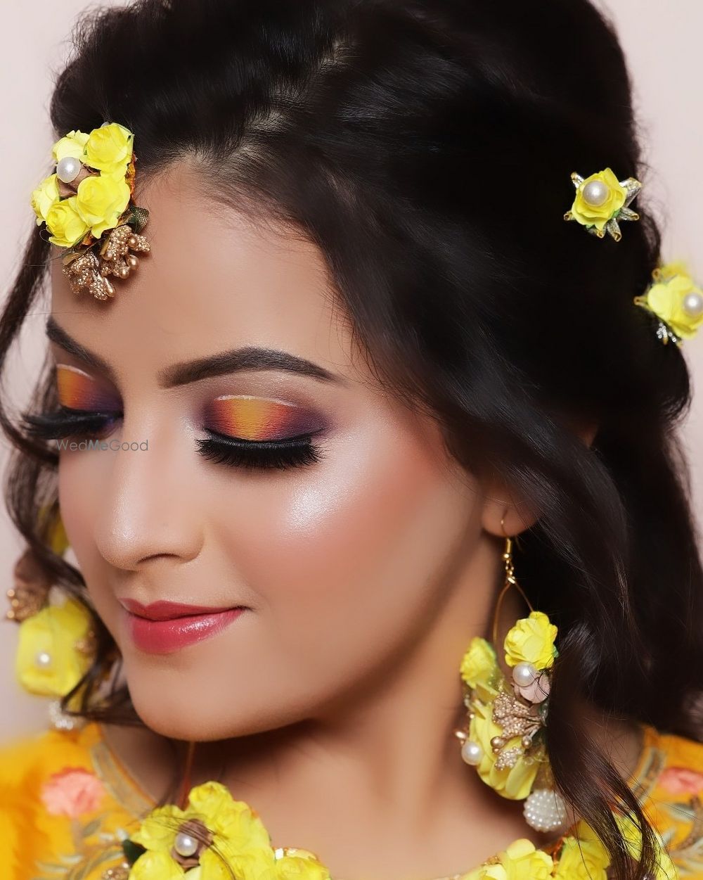 Photo From Haldi Mehndi Look Makeup - By Makeup Artistry By Sonam