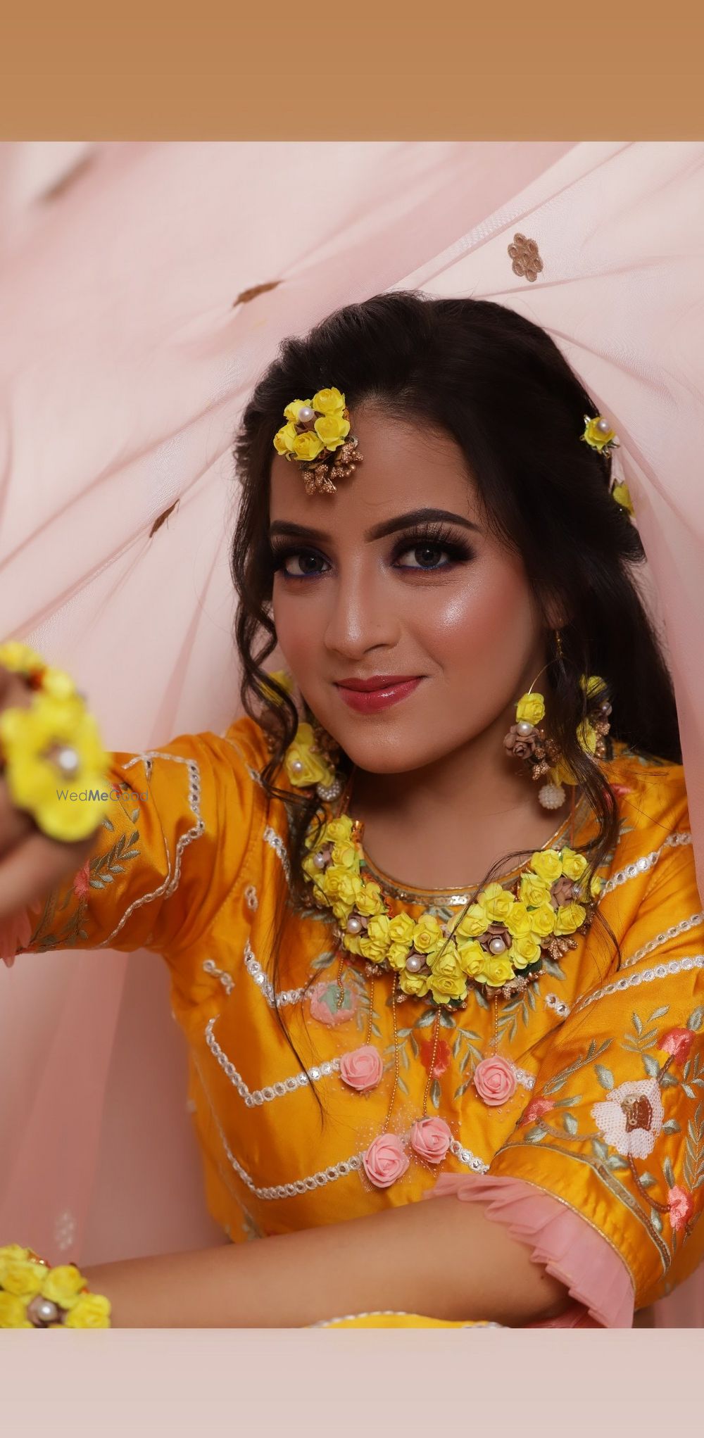 Photo From Haldi Mehndi Look Makeup - By Makeup Artistry By Sonam