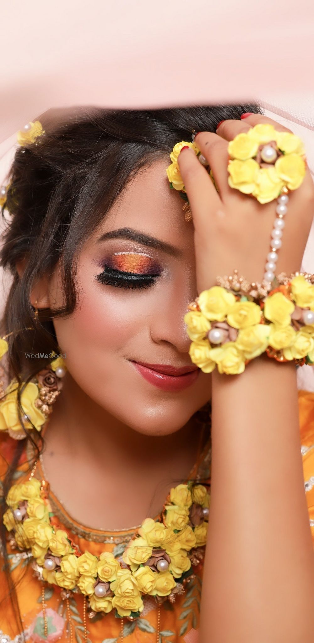 Photo From Haldi Mehndi Look Makeup - By Makeup Artistry By Sonam